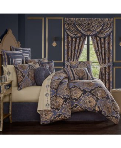 J Queen New York Woodstock Comforter Sets Bedding In Indigo