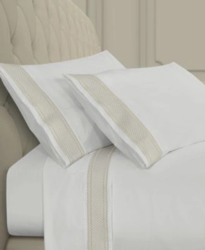 J Queen New York Monarch Sheet Sets Bedding In Gold-tone
