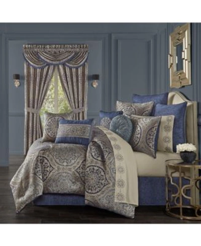 J Queen New York Botticelli Comforter Sets Bedding In Navy