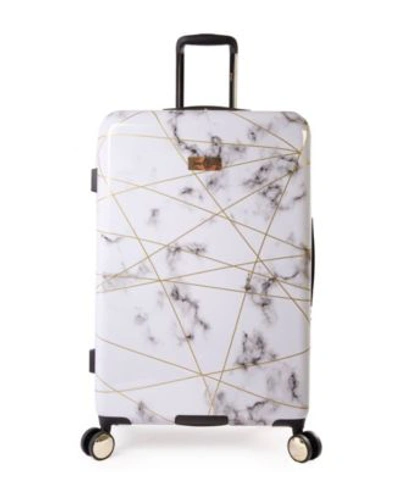 Juicy Couture Vivian Hardside Spinner Luggage Collection In Marble Web