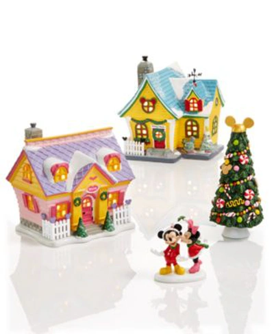 Department Five Disney Mickeys Christmas Village Collection In Multi
