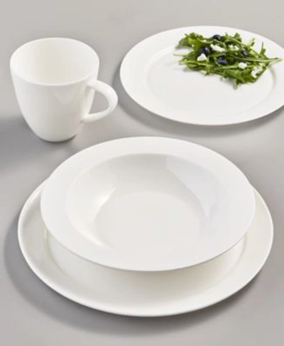 Hotel Collection Rim Bone China Created For Macys In White
