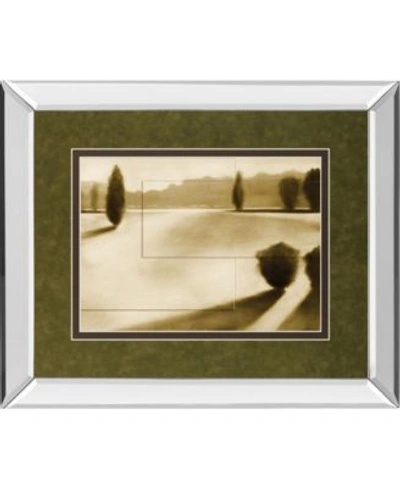 Classy Art Cyprus Eclipse By Brent Collins Mirror Framed Print Wall Art Collection In Green