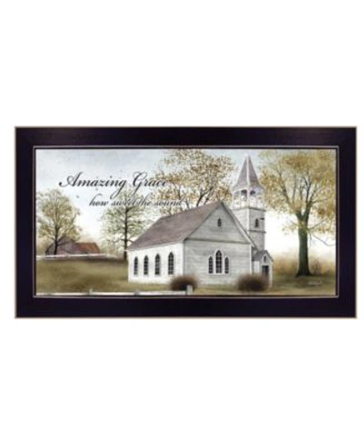 Trendy Decor 4u Amazing Grace By Billy Jacobs Printed Wall Art Ready To Hang Black Frame Collection In Multi