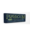 STUPELL INDUSTRIES PLAYROOM HOME OF MISCHIEF MAKERS BLUE WALL ART COLLECTION