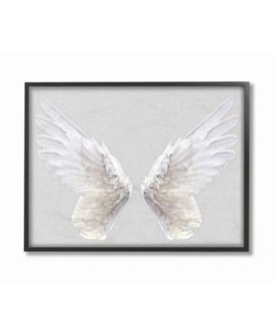 Stupell Industries Gray Wings Framed Giclee Art Collection In Multi