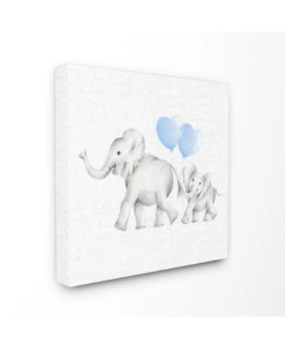 Stupell Industries Elephant Family Art Collection In Multi