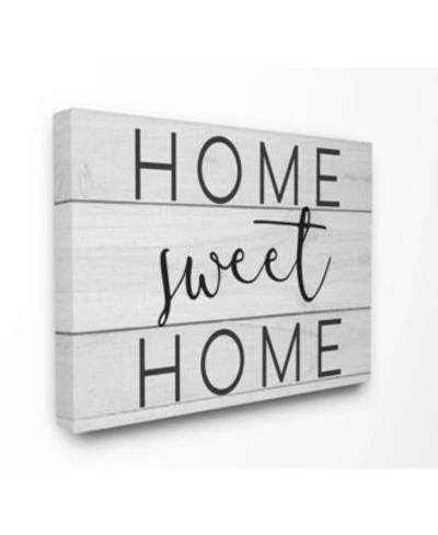 Stupell Industries Home Sweet Home Planks Art Collection In Multi