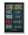 Stupell Industries Home Decor Laundry Schedule Chalkboard Bathroom Art Collection In Multi