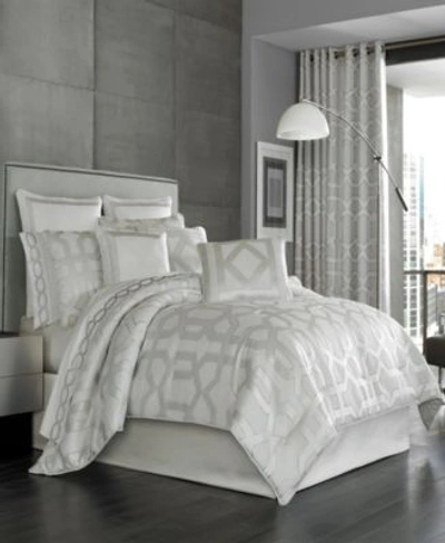 Five Queens Court Kennedy Comforter Sets Bedding In White
