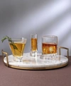 Joyjolt Aqua Vitae Glassware Collection In Clear