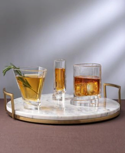 Joyjolt Aqua Vitae Glassware Collection In Clear