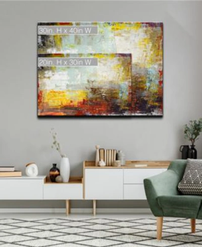 Ready2hangart Collection Anticipation Canvas Wall Art Collection In Multicolor