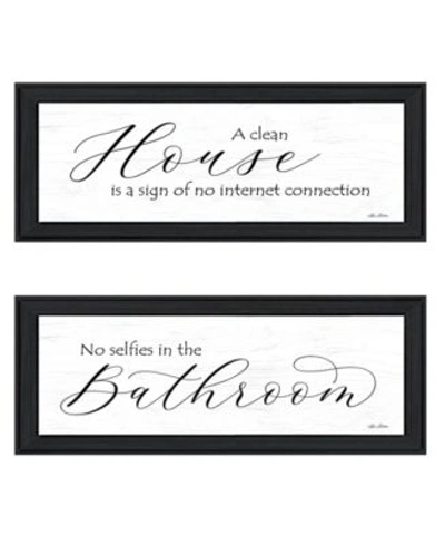 Trendy Decor 4u Household Humor 2 Piece Vignette By Lori Deiter Collection In Multi