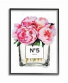 Stupell Industries Glam Paris Vase With Pink Peony Wall Art Collection In Multi