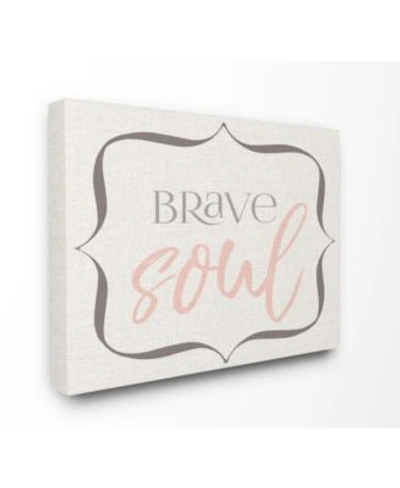 Stupell Industries Elegant Brave Soul Llection Art Collection In Multi