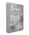 Stupell Industries Love Grows Best In Little Houses Canvas Wall Art Collection In Multi