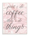 Stupell Industries Coffee Things Art Collection In Multi