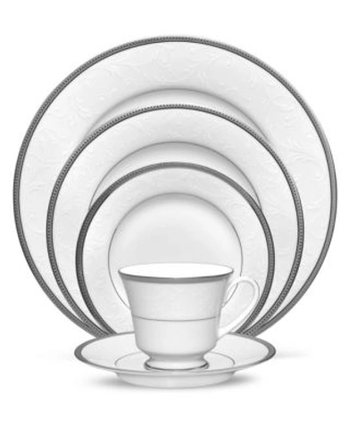 Noritake Dinnerware Regina Platinum In Silver