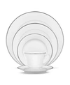 Noritake Dinnerware Spectrum Collection In Silver