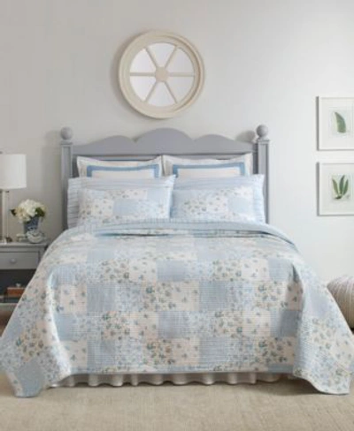Laura Ashley Kenna Quilt Sets Bedding In Blue