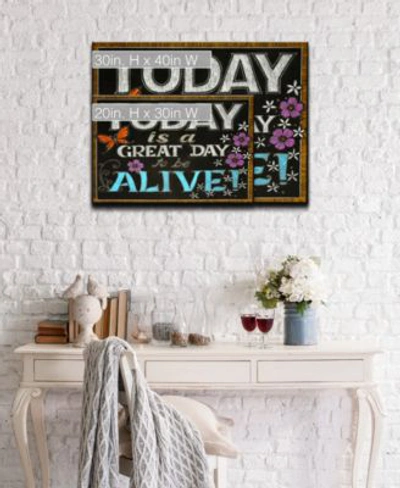 Ready2hangart Tablet Affect I Word Canvas Wall Art Collection In Multicolor