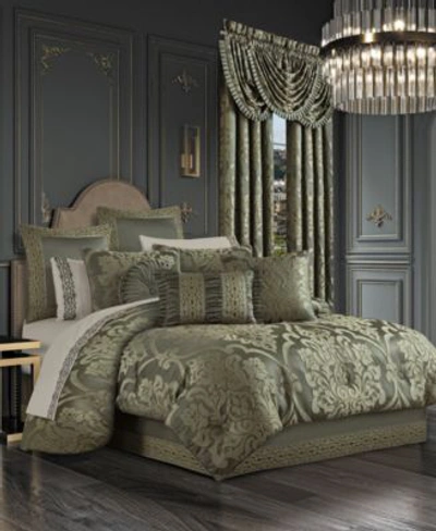 J Queen New York Santino Comforter Sets Bedding In Jade