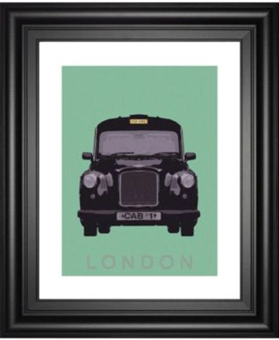 Classy Art London Transport By Ben James Framed Print Wall Art Collection In Purple