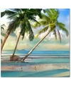 Courtside Market A Found Paradise Iii Gallery Wrapped Canvas Wall Art Collection In Multi