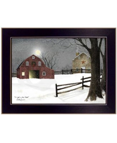 Trendy Decor 4u Light In The Stable By Billy Jacobs Ready To Hang Framed Print Collection In Multi