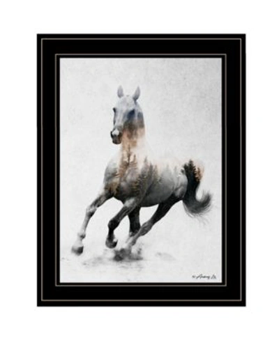Trendy Decor 4u Galloping Stallion By Andreas Lie Ready To Hang Framed Print Collection In Multi