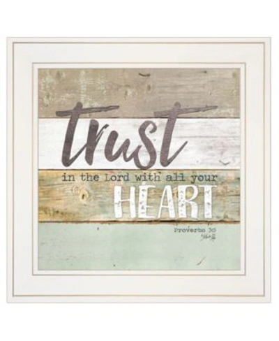 Trendy Decor 4u Trust In The Lord By Marla Rae Ready To Hang Framed Print Collection In Multi