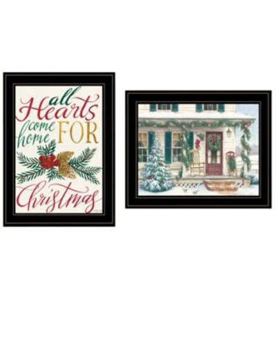 Trendy Decor 4u Draft  Come Home For Christmas 2 Piece Vignette By Cindy Jacobs Richard Cowdrey Colle In Multi