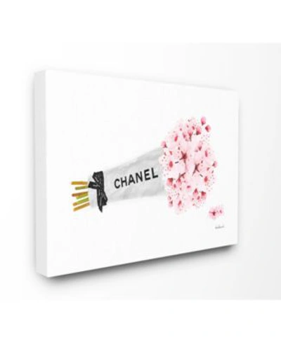 Stupell Industries Fashion Chanel Wrapped Cherry Blossoms Canvas Wall Art Collection In Multi
