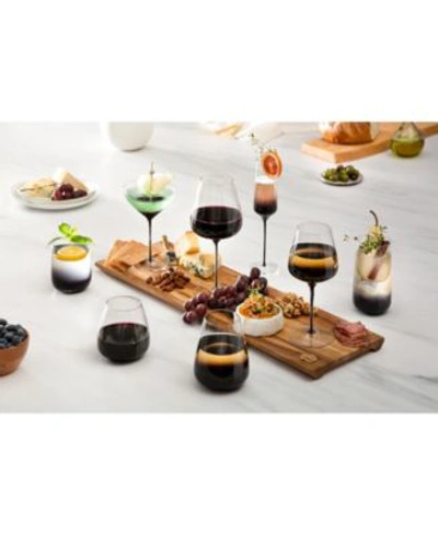 Joyjolt Black Swan Glassware Collection In Clear