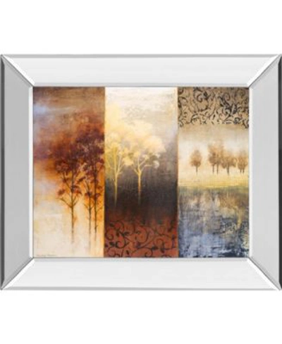 Classy Art Mirror Framed Print Wall Art Collection In Gold