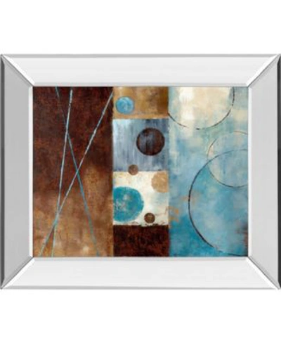 Classy Art Roll With It By Nan Mirror Framed Print Wall Art Collection In Blue