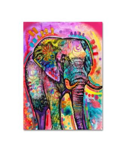 Trademark Global Dean Russo Elephant Canvas Art In Multi