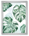 Courtside Market Split Leaf I Framed Canvas Wall Art Collection In Multi