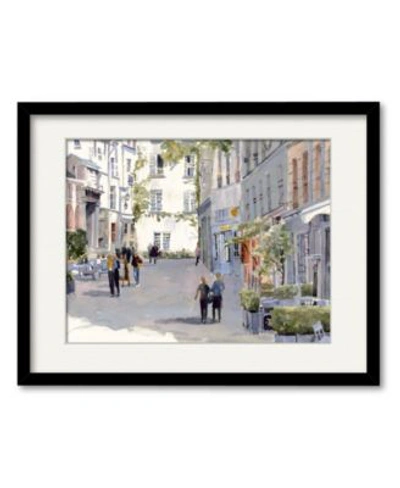 Courtside Market Paris Street Framed Matted Art Collection In Multi