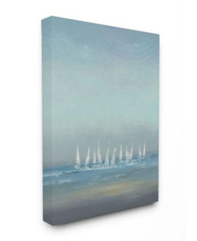 Stupell Industries The Regatta Abstract Seascape Art Collection In Multi