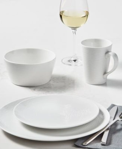 Noritake Swirl Coupe Collection In White