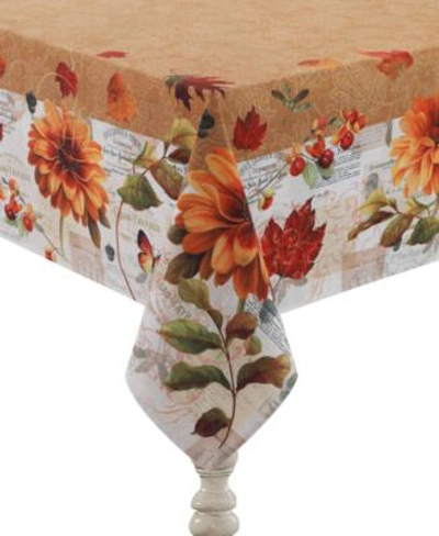 Laural Home Fall In Love Collection In Orange And Tan
