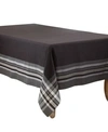 SARO LIFESTYLE STRIPED BORDER DESIGN TABLECLOTH