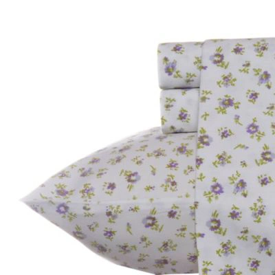 Laura Ashley Petite Fleur Sheet Sets Bedding In Heather