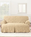 SURE FIT MATELASSE DAMASK SLIPCOVER COLLECTION