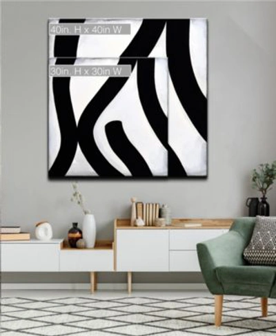 Ready2hangart Lines I Shape Canvas Wall Art Collection In Multi