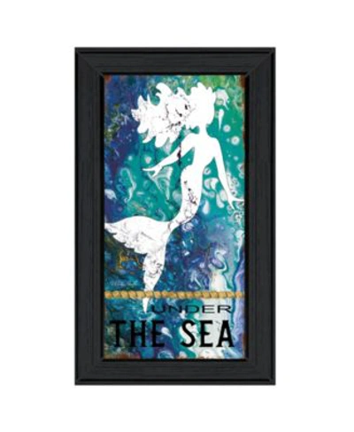 Trendy Decor 4u Under The Sea By Cindy Jacobs Ready To Hang Framed Print Collection In Multi