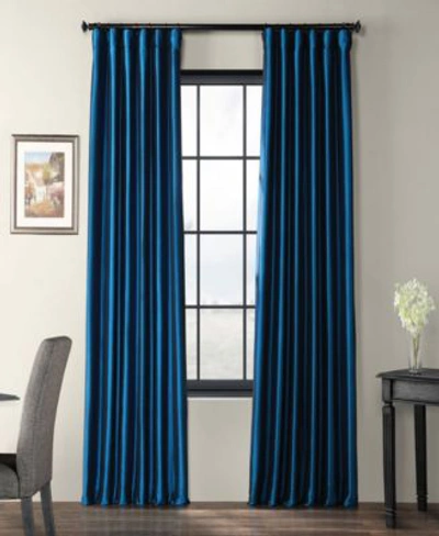 Exclusive Fabrics & Furnishings Exclusive Fabrics Furnishings Taffeta Curtain Panels In Light Blue