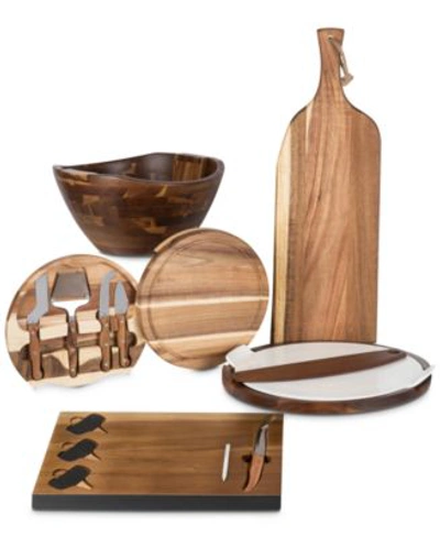 Picnic Time Serveware Collection In Brown